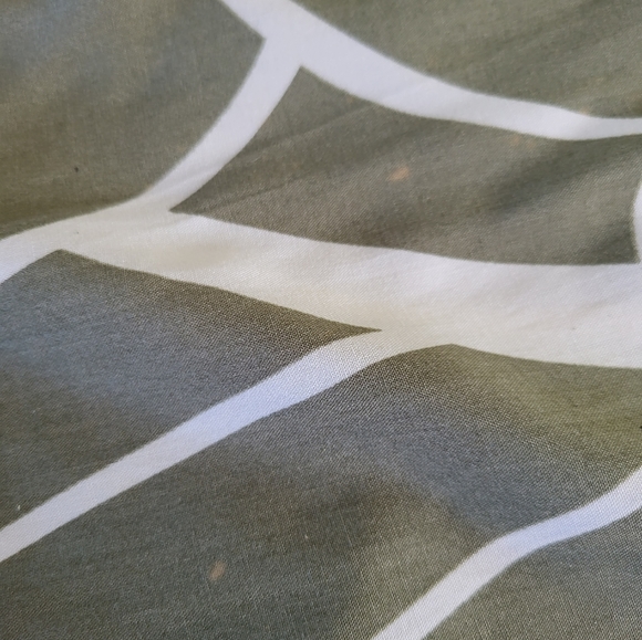 NWT aNYcase Made in Italy Viscose Green & White Lightweight Pants - Picture 9 of 9